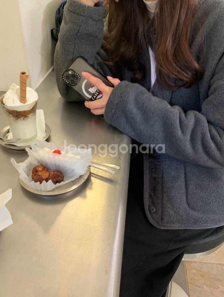 스탠다드룸 플리스 자켓--3