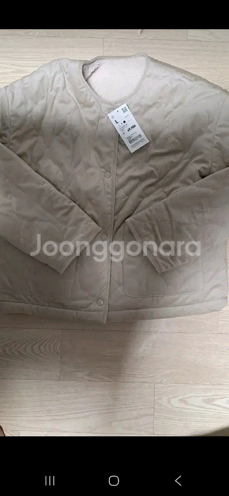 스파오 리버서블 자켓 팝니다--0