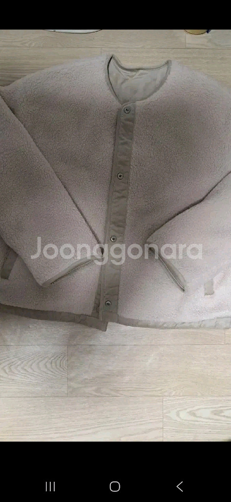 스파오 리버서블 자켓 팝니다--1