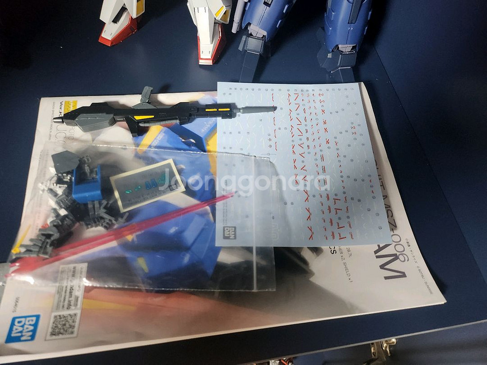 MG 제타 건담 버카 프라모델--1