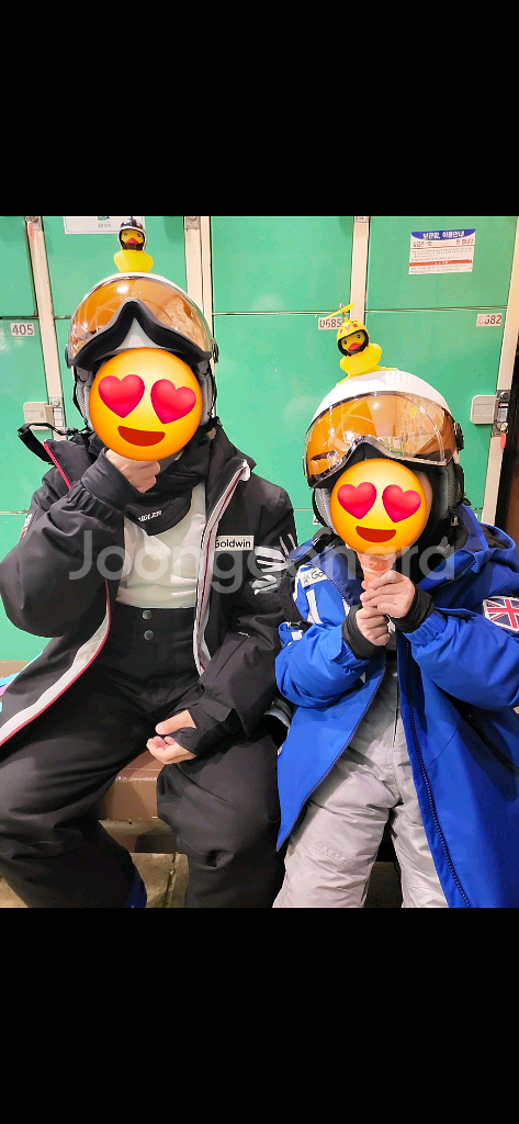 골드윈 130 스키복--5