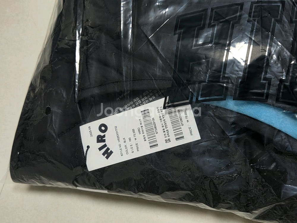 히로 블랭크 리버시블 베스트 블랙 160--2