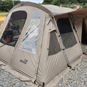 노스피크 팀 6인용 대형 텐트