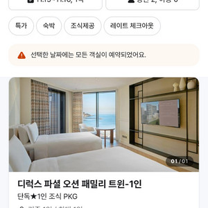 11월15일 부산불꽃축제 그랜드조선부산 호텔 숙박권