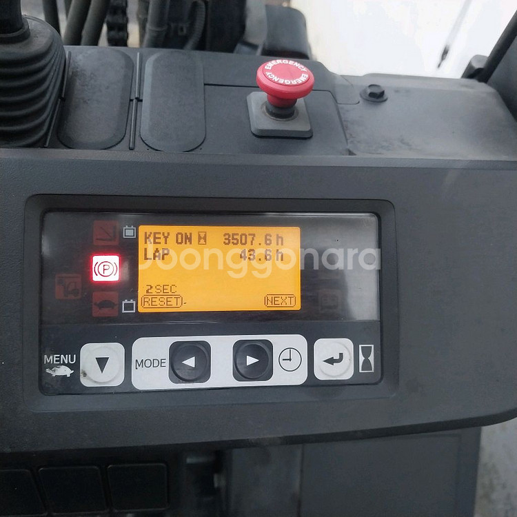 도요다2.0톤 지게차 전동지게차 회전포크 로테이팅포크 2020년식--4