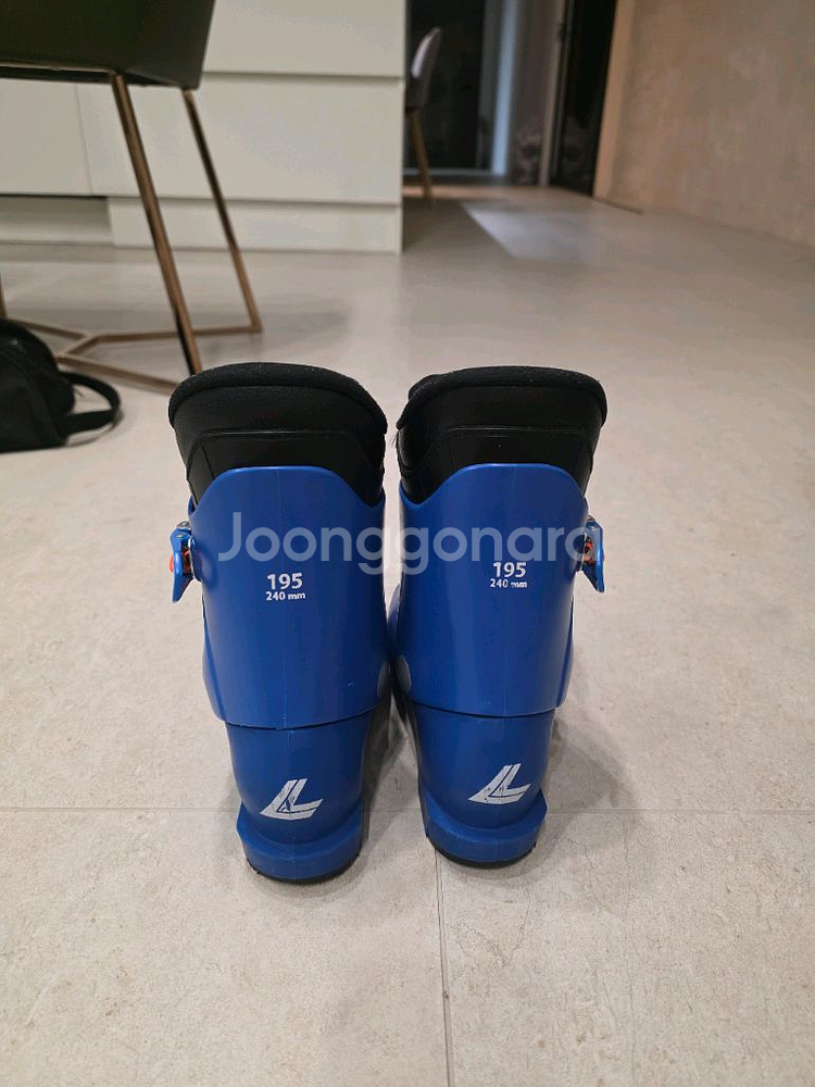 주니어 스키부츠 195mm 고글헬멧7~8세--0