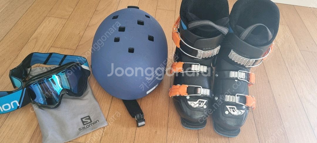 아동 스키부츠 헬멧--0