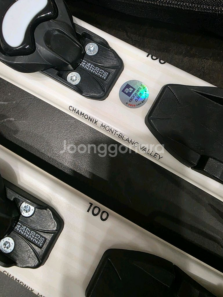 주니어 스키부츠 195mm 고글헬멧7~8세--7