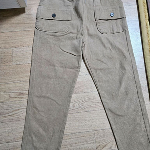 여성 코튼 린넨 팬츠 L