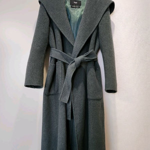 에꼴드파리 캐시미어 블랜딩 후드코트