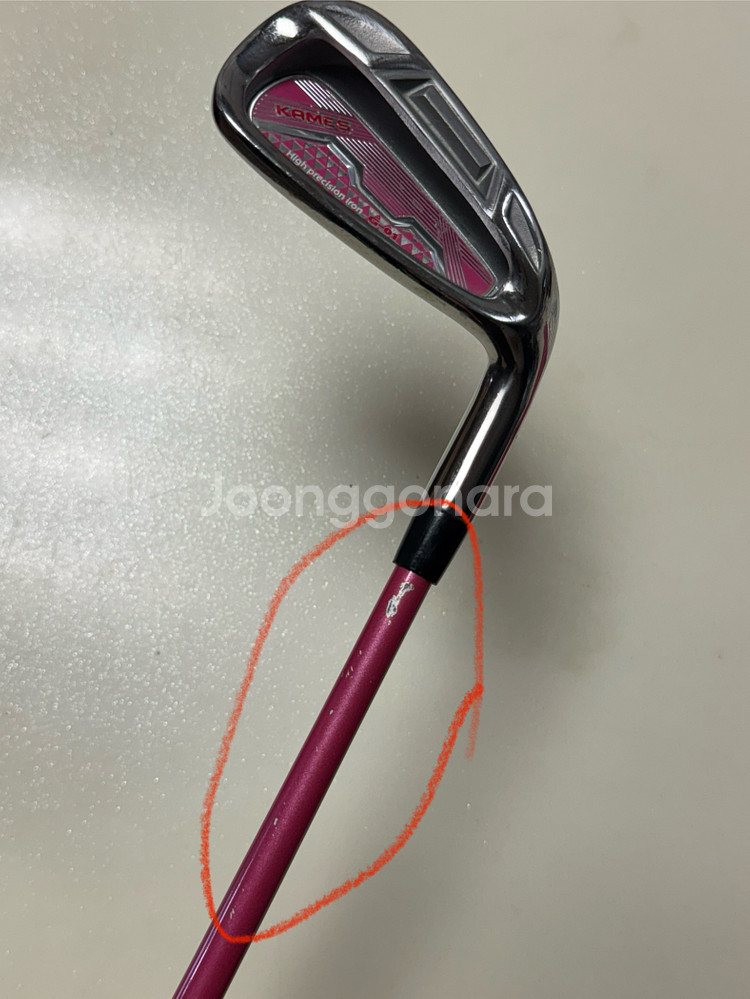지브이투어 KAMES 여성 골프채 풀세트 팝니다--8