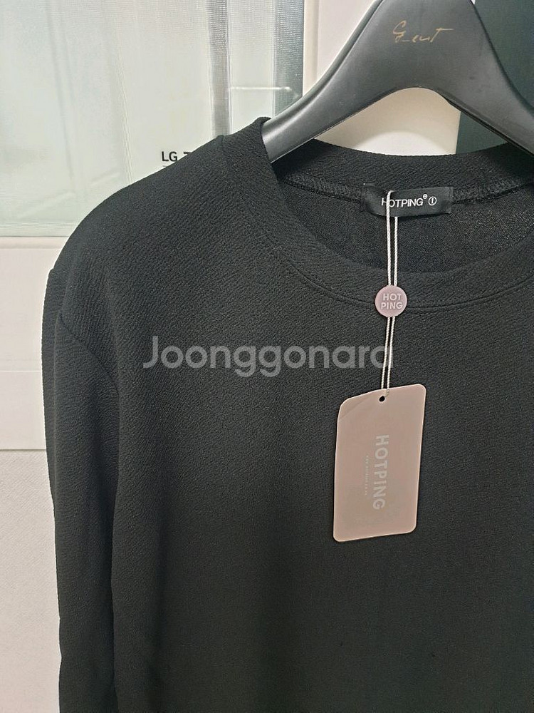 (새상품) 블랙 긴팔 원피스--1