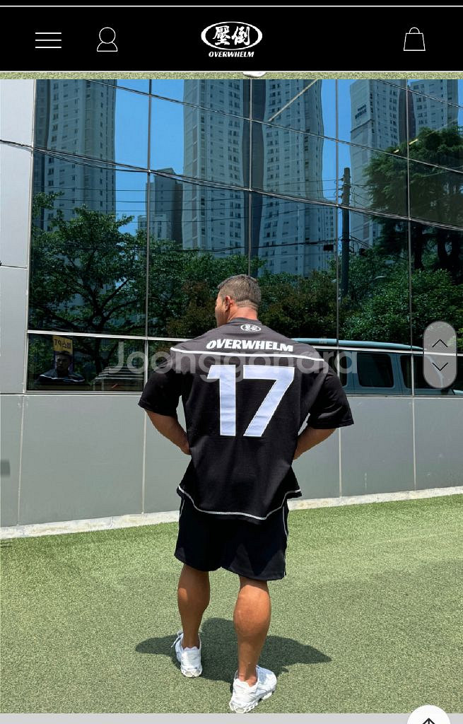 압도002 럭비져지 블랙M 미개봉새상품 본투윈프리덤올라--2