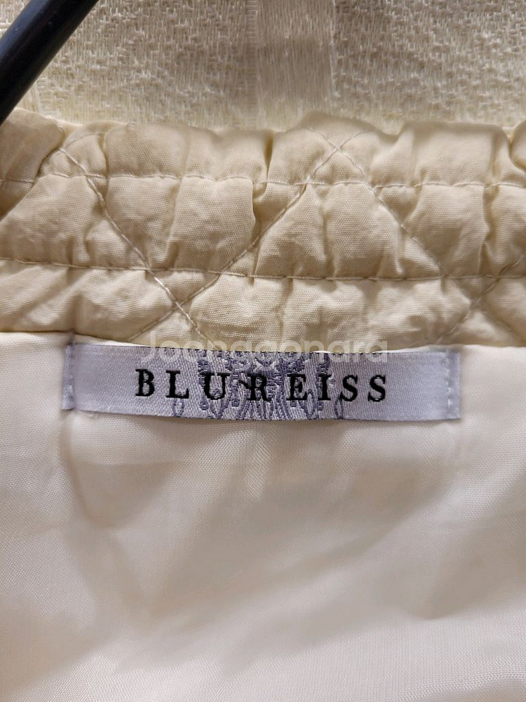 블루레이스 BLUREISS 퀼팅 프릴 조끼 55~66--5