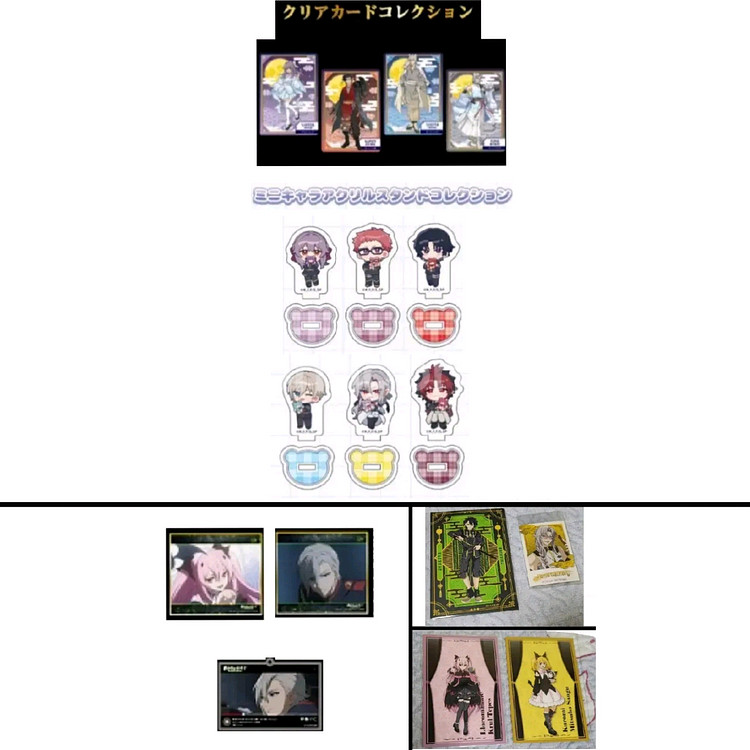 종말의 세라프 콜라보 굿즈 아크릴 스탠드 등--0