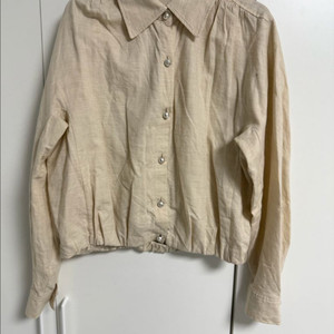 22 마인 진주 버튼 셔츠 한섬