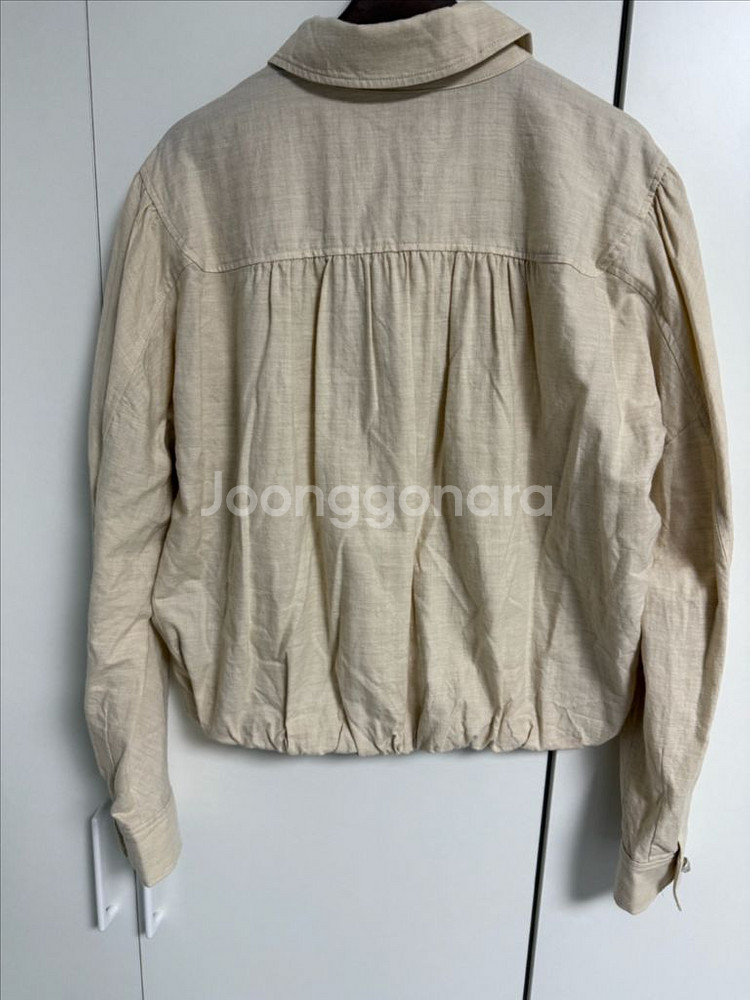 22 마인 진주 버튼 셔츠 한섬--2