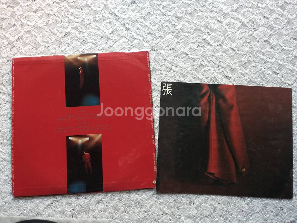 1986년 홍콩 LP 레코드 장 국 영--1