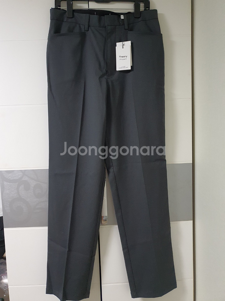 (새상품) 띠어리 프로젝트 울 개버딘 자켓 팬츠 셋업--5