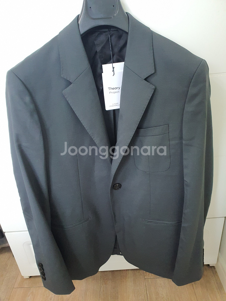 (새상품) 띠어리 프로젝트 울 개버딘 자켓 팬츠 셋업--1