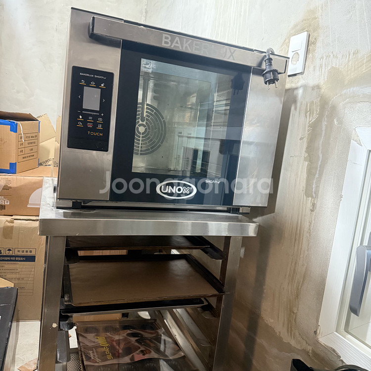 우녹스 샵프로 터치 오븐 + 우녹스 오븐랙+오븐팬+바람막이--2