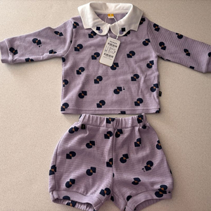 모이몰른 25 FW 써클러 블루머 상하세트 새상품 판매(80)