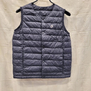 블랙야크 키즈 구스다운경량패딩조끼 쉘 베스트 145