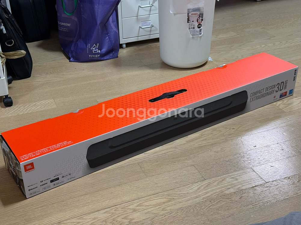 JBL BAR 300 사운드바 단순개봉 리뷰용--0