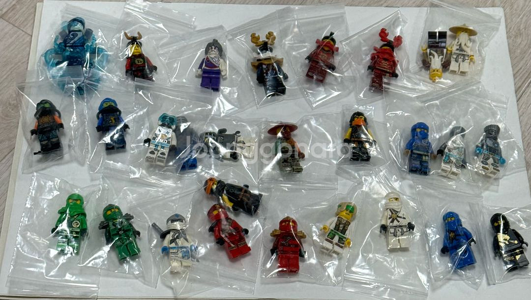 레고닌자고 미니피규어 일괄 정리합니다--3
