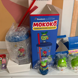 로스트아크 모코코 굿즈 일괄(콜드컵, 키캡, 피규어)