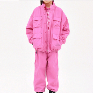 (새상품 상하의세트) HIRO 히로 블랭크 나일론 팬츠+윈드브레이커 자켓 130