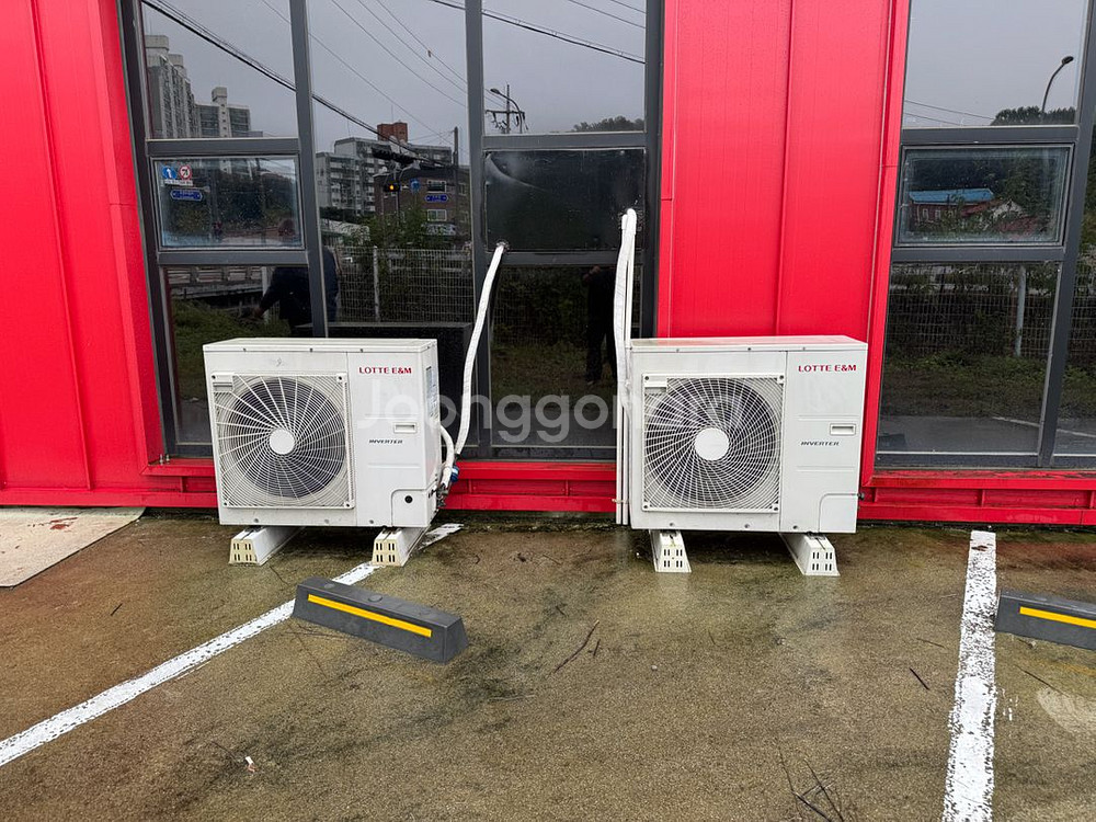 신품급 5평 2칸 분리형 저온저장고 냉장창고 3마력 실외기 2개--4