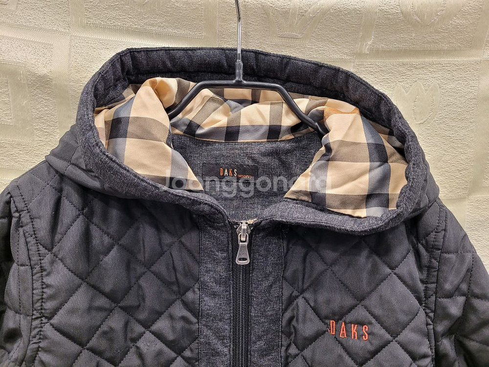 닥스키즈 퀼팅 후드 경량패딩 점퍼 140--1