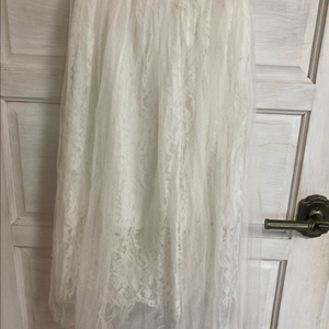 3겹 플리츠 샤스커트