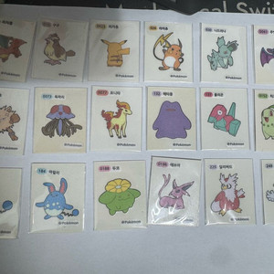 포켓몬 띠부씰 이미지