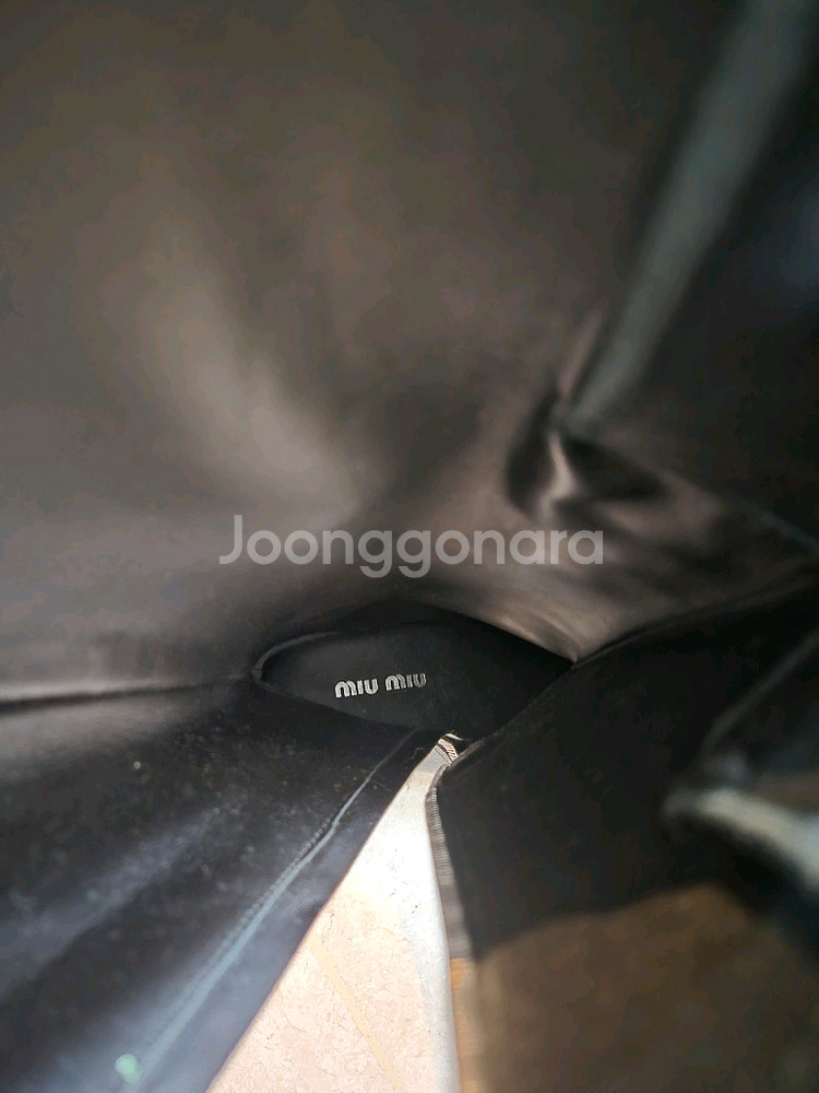 미우미우 롱워커 정품--4