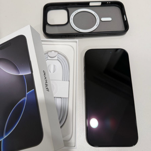 아이폰 16 프로 256기가 블랙 풀박스 A급 판매합니다