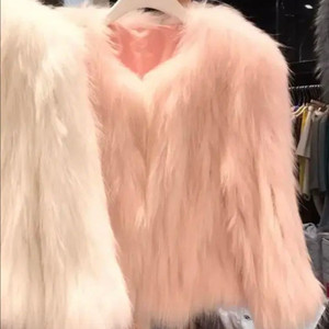 밍크 퍼 베스트