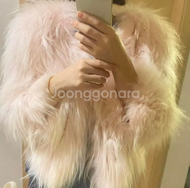 밍크 퍼 베스트--2