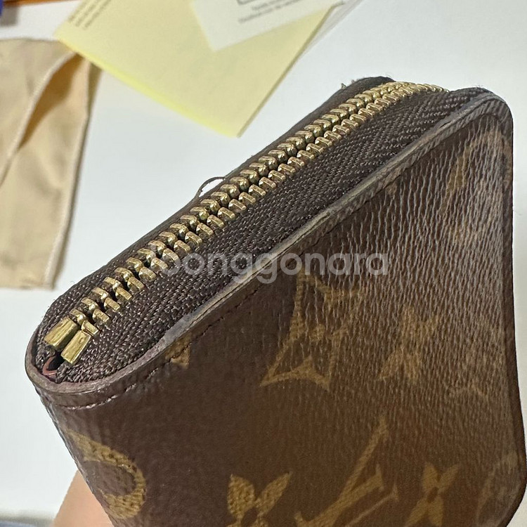 루이비통 지피 코인퍼스 반지갑--8