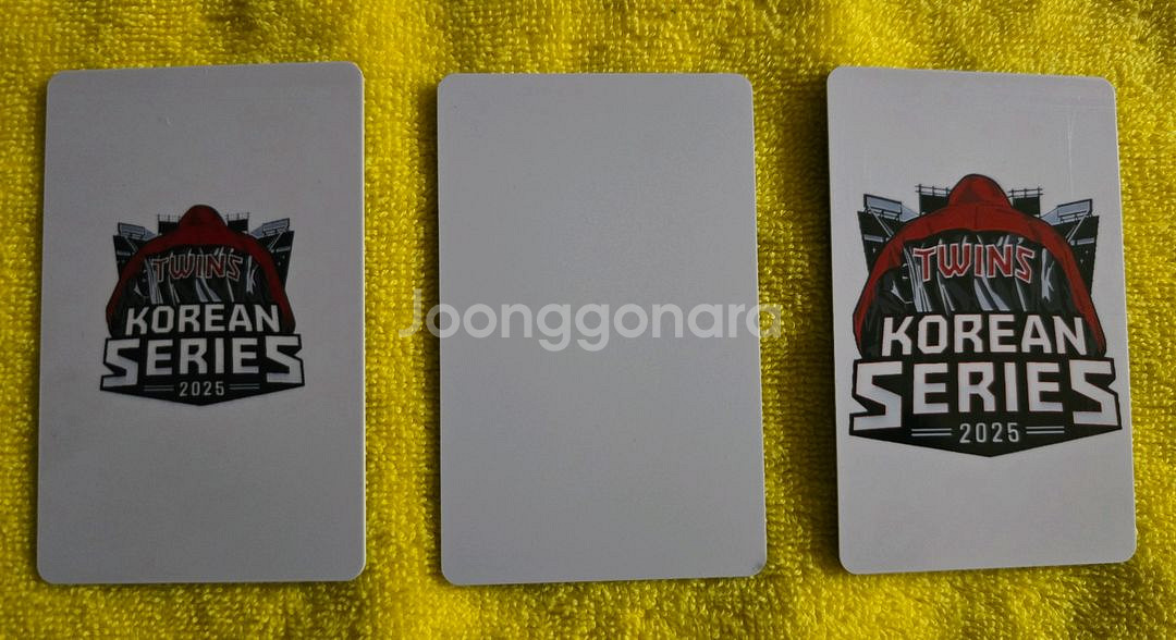 엘지트윈스 한국시리즈 포토카드 3장 일괄--1