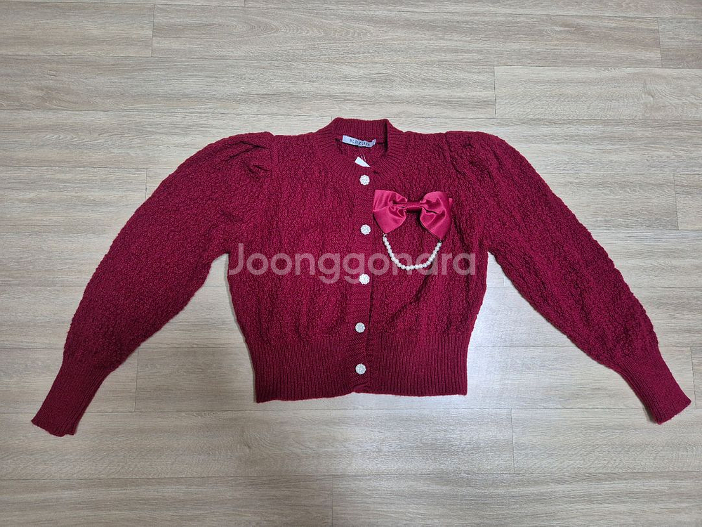 여성 니트 가디건--1