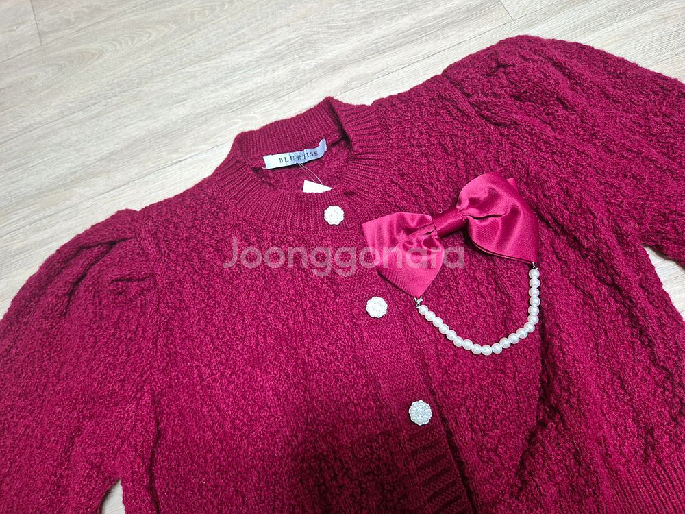 여성 니트 가디건--0