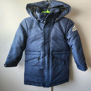 120)아디다스 키즈 덕다운패딩+뉴발 바람막이