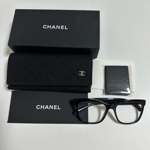 샤넬 CC 스펠링 로고 안경 3392 C501 (53m