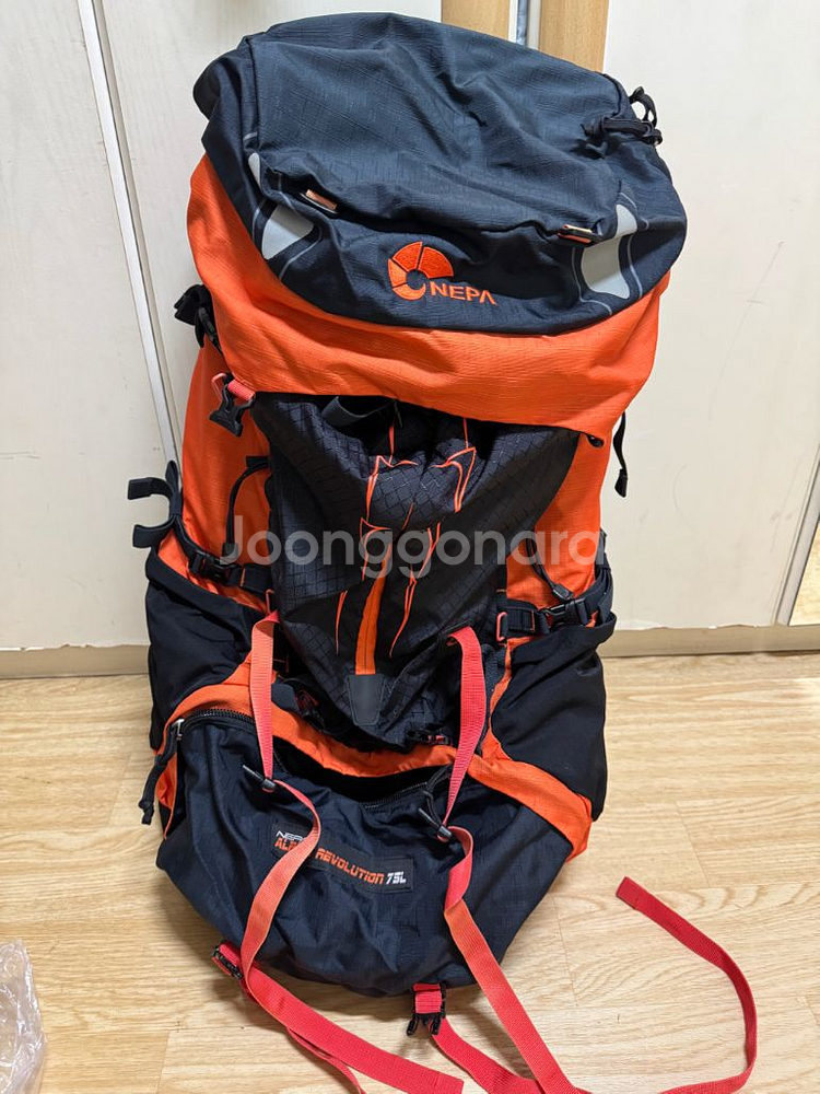 네파 75L 대용량 등산배낭--0