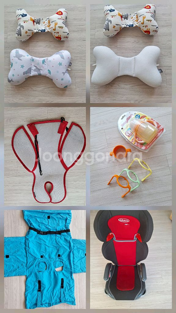 육아용품( 에르고아기띠워머.시트.베개..물병.카시트.아기옷.물온도계(영어카드. 원목 교구.동화노래CD)장난감/일괄--0