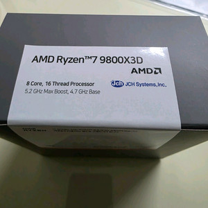 AMD 라이젠7 9800X3D CPU 미개봉 멀티팩 팝니다