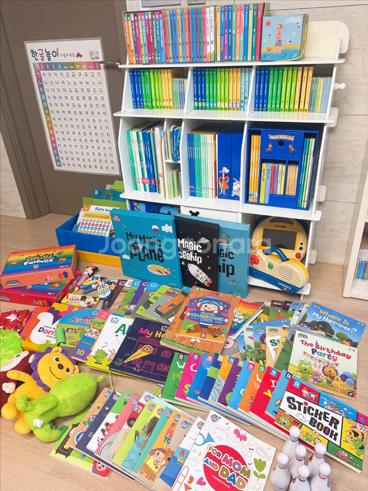 월드패밀리 디즈니 잉글리시 & 튼튼영어 풀세트 판매--0