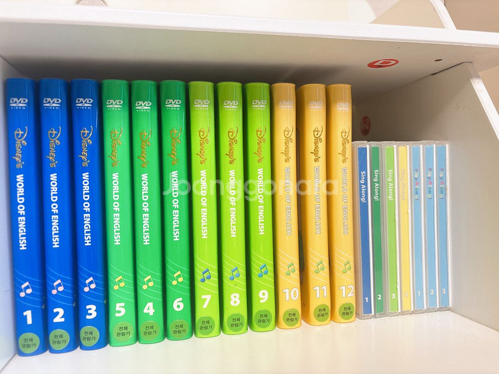 월드패밀리 디즈니 잉글리시 & 튼튼영어 풀세트 판매--3